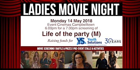 Youth Solutions Ladies Movie Night 2018 primary image