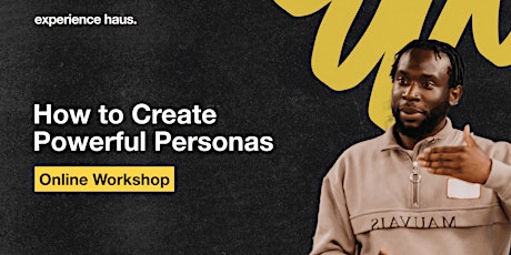 How to Create Powerful Personas: FREE Design Taster Session