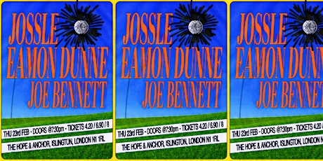 Jossle, Eamon Dunne & Joe Bennett Live