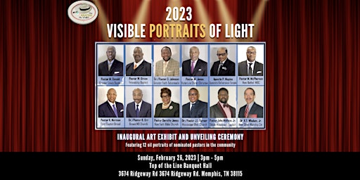 2023 Visible Portraits of Light Unveiling Ceremony and Art Exhibit