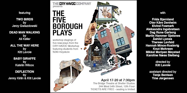 The Five Borough Plays - CRY HAVOC & NSKI Høyskole