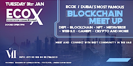 EcoX Web3, Blockchain, BTC,NFT, Defi, AI Innovatio