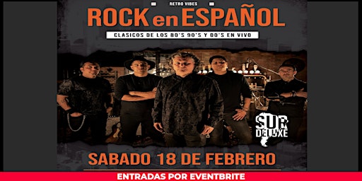ROCK EN ESPAÑOL en VIVO - Noche de exitos 80's 90's & 00's