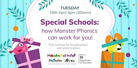 Special Schools- how Monster Phonics can work for you!