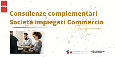 Immagine principale di Consulenze complementari  Società impiegati Commercio 