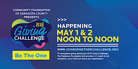 Save the Date! May 1st! 2018 Giving Challenge! primary image