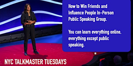 TalkMaster Tuesdays-How to Win Friends and Influence People Public Speaking