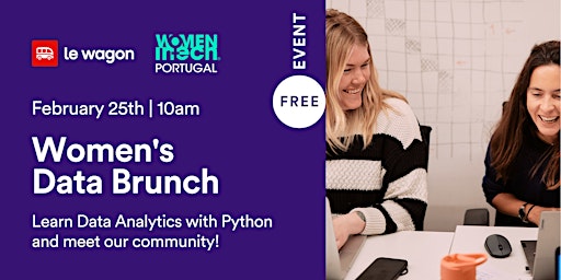 Women's Data Brunch [Lisbon] | Data Analytics with Python