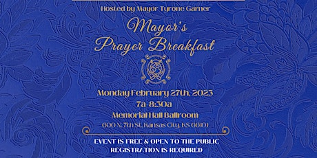 2023 Wyandotte County Mayor's Prayer Breakfast