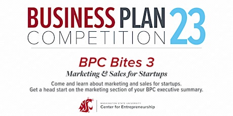 BPC Bites 3 - Marketing & Sales for Startups