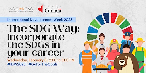 The SDG Way: Incorporate the SDGs in Your Career