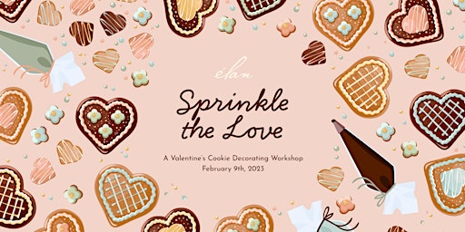 Sprinkle the Love: A Valentine’s Cookie Decorating Workshop