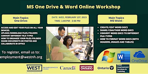 Intro to Microsoft One Drive & Word