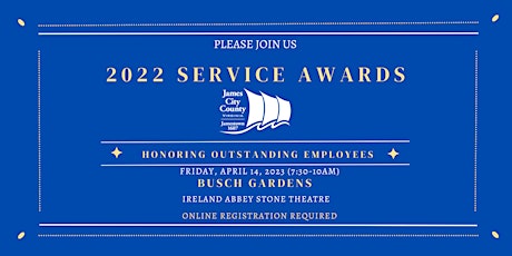 2022 James City County Service Awards Ceremony