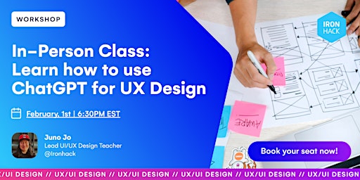 Learn how to use ChatGPT for UX Design!
