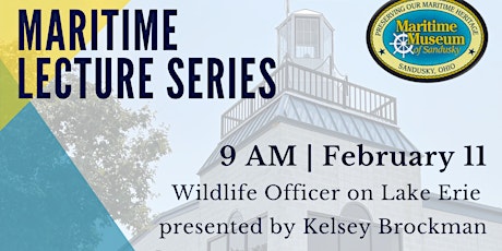 Maritime Lecture Series: Wildlife Officer on Lake Erie