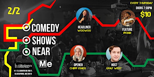 Comedy Shows Near Me @ McGinty's