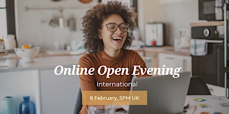 CNM International: Online Open Evening - 8 February 2023