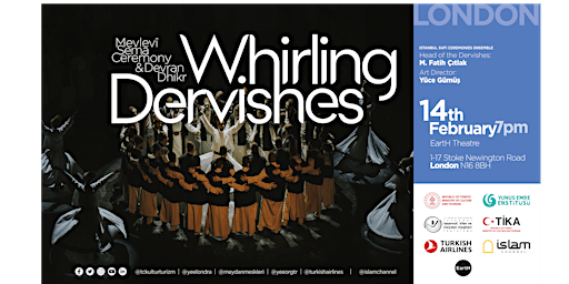 London | Whirling Dervishes: Mevlevi Sema Ceremony & Devran Dhikr