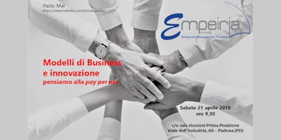Modelli di business e innovazione Modelli di business e innovazione