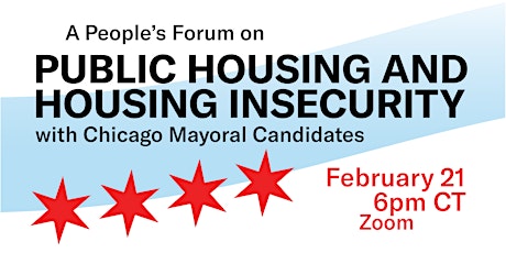 A People's Forum on Public Housing & Housing Insecurity