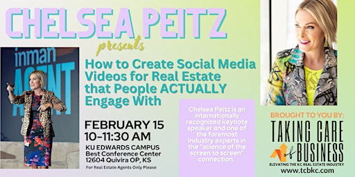 Chelsea Peitz Presents How to Create Social Media Videos for Real Estate