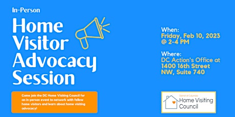 In-Person Event: Home Visitor Advocacy Session