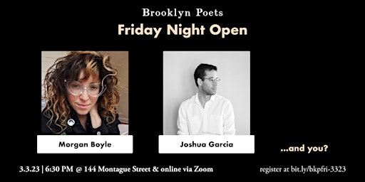 Brooklyn Poets Friday Night Open