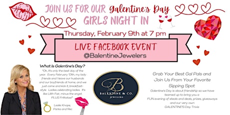 Galentine's Day IN with Balentine & Co. Jewelers