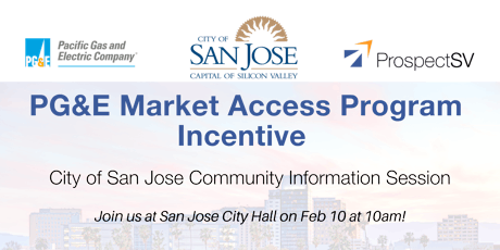 PG&E Market Access Program Incentive: Community Information Session