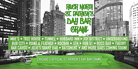 River North St. Patrick's Day Bar Crawl | 20+ Bars | $20 in Gift Cards