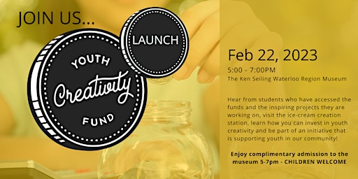 Youth Creativity Fund Launch