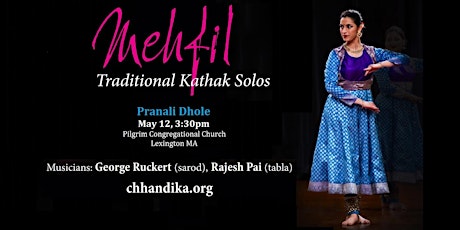 Primaire afbeelding van Mehfil: Traditional Kathak Solo by Pranali Dhole