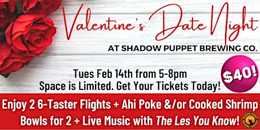 Valentine's Date Night at Shadow Puppet Brewing Co.