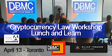CRYPTOCURRENCY LAW WORKSHOP | Lunch and Learn  primary image