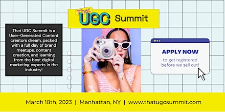 That UGC Summit