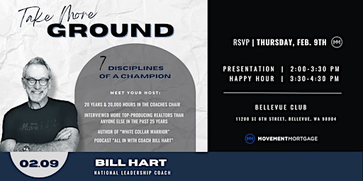 Take More Ground with Bill Hart