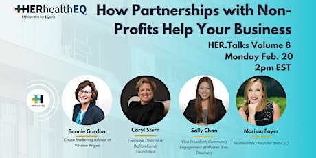 HER.Talks Volume 8 - How Partnerships with Non-Profits Help your Business