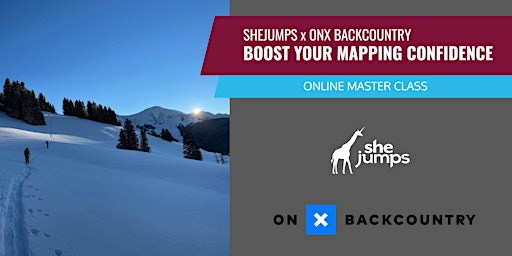 SheJumps x onX Backcountry | Online | Boost Your Mapping Confidence