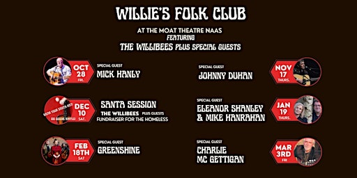 Willie's Folk Club presents The Willibees plus Special Guests