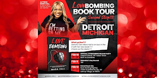 Author Mara Hall debut LOVE BOMBING Book Tour ~ Second Stop!!! at DBC...