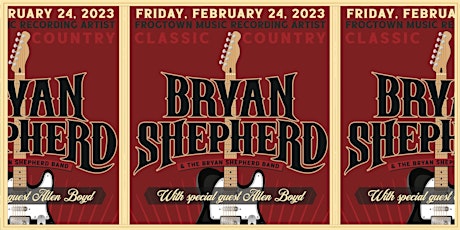 Bryan Shepherd Band with special guest Allen Boyd
