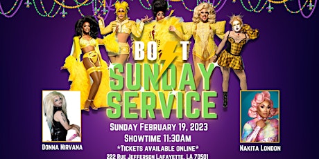 The Sunday Service Drag brunch