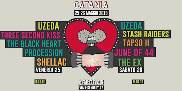 Uzeda 30th! 25 & 26 maggio 2018