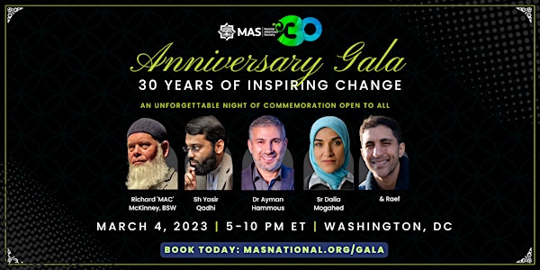 Anniversary Gala: 30 Years of Inspiring Change