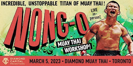 Nong-O Muay Thai Seminar Toronto - 2:30pm