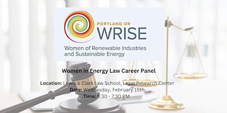 Women in Energy Law Career Panel