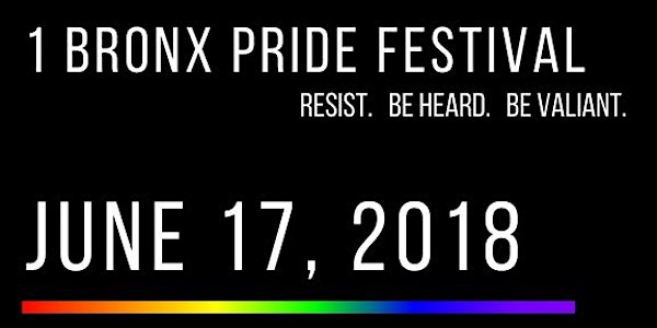 1 Bronx Pride Festival 2018