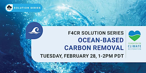 Solution Series: Ocean Based Carbon Removal