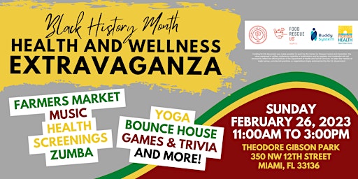 Black History Month Health and Wellness Extravaganza!